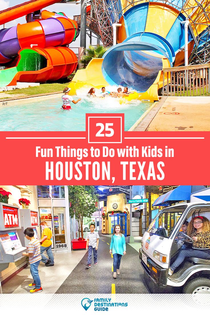 kids are playing in the water park and having fun with their parents at houston, texas