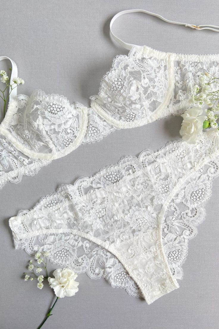 Sunshine is the best medicine and so is pretty lingerie ☀️ Tap to see our Peony lingerie set ✨ Xo, #GirlandaSeriousDream Delicate Lace Bra With Lace Trim, Delicate Lace Fitted Bra, Delicate Fitted Lace Bra, Elegant Lace Bra For Wedding Night, Elegant String Bra, Elegant Fitted String Bra, Feminine String Bra With Delicate Lace, White Lace Feminine Bra, White Lace Bra Feminine Style