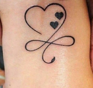 Womens Beautiful Fall Tattoos Kids Tatoos Ideas, Mom Tattoos For Kids, Infinity Tattoo With Kids Names, 3 Kids Tattoo Ideas Mom, Tattoos For Moms With Kids, Cool Wrist Tattoos, Tattoos With Kids Names, Mommy Tattoos, Heart Tattoos