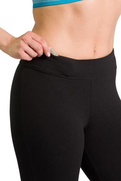 Womens>Activewear>Yoga Pants - Women's Ecofabric™ Bootleg Yoga Pant - Organic Cotton/Bamboo Viscose Mid-rise Leggings With Comfort Waistband For Workout, Versatile Full-length Activewear With Comfort Waistband, Functional Yoga Pants With Built-in Shorts For Sports, Comfort Stretch Workout Leggings With Comfort Waistband, Functional Yoga Pants With Built-in Shorts For Workout, Functional Full-length Athletic Fit Activewear, Functional Full Length Athletic Fit Activewear, Athleisure Mid-rise Leggings With Comfort Waistband, Functional Full Length Athletic Activewear