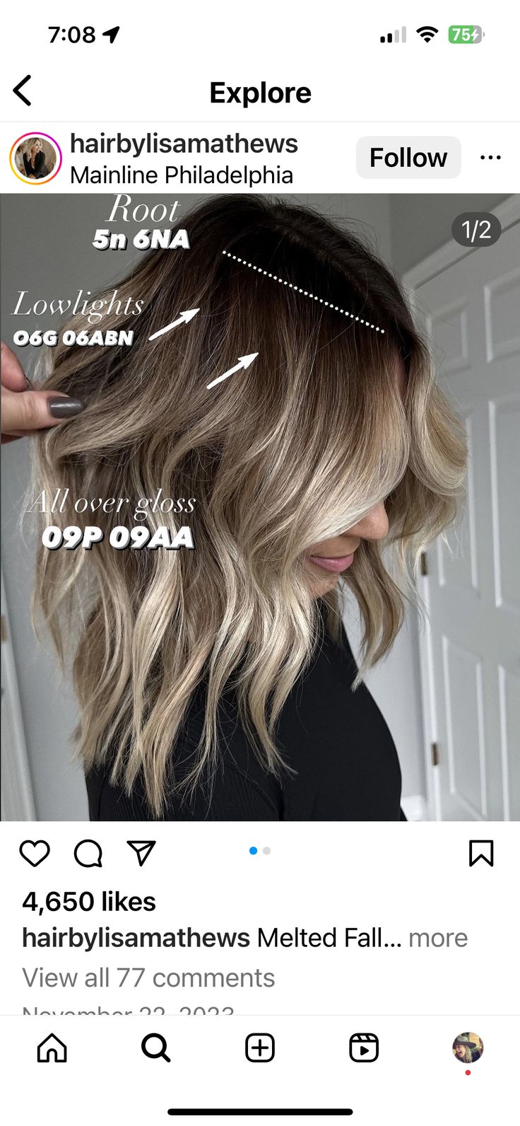 Dark Roots Blonde Hair Balayage, Root Smudge Blonde, Blonde Hair Balayage, Root Smudge, Warm Blonde Hair, Hair Color Formulas, Blonde Roots, Dark Roots Blonde Hair, Warm Blonde