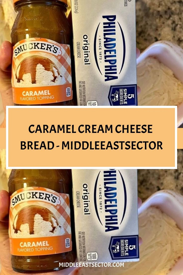 CARAMEL CREAM CHEESE BREAD - middleeastsector https://middleeastsector.com/caramel-cream-cheese-bread/ Caramel Cheese Bread, Caramel Cheesecake Bread, Carmel Cream Cheese Bread, Carmel Bread, Caramel Cream Cheese Bread, Tea Breads, Holiday Brunch Recipes, Peach Bread, Cream Cheese Bread