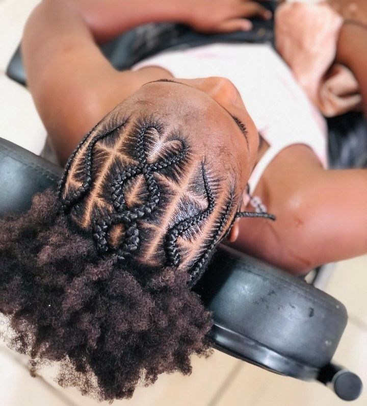 Braids Into 2 Ponytails, Natural Protective Styles, Kid Braid Styles, Feed In Braids Hairstyles, Quick Natural Hair Styles, Girls Natural Hairstyles, Natural Hairstyles For Kids, Braided Cornrow Hairstyles, Quick Braided Hairstyles