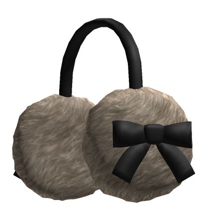 Y2K Brown Bow Earmuffs Bloxburg Earmuffs Codes, Roblox Earmuffs Codes, Accessories Codes, 2000s Outfit, Bloxburg Codes, Roblox Code, Clothing Studio, Black Hair Roblox, Brown Accessories