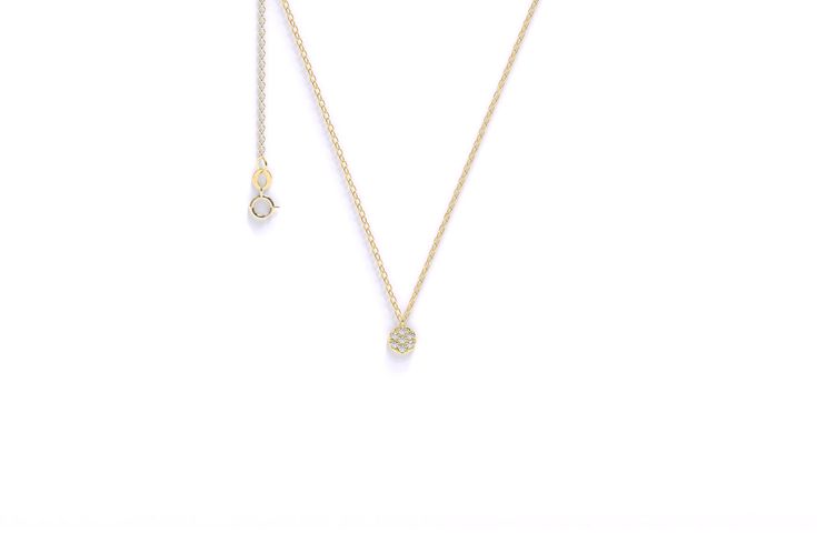 ✦Diamond Round Necklace ✦ ✧ DESCRIPTION & DETAILS Diamond Round Necklace/ Dainty Diamond Round Necklace/ Soli Gold Tiny Diamond Necklace/ Pave Diamond Prong Set Necklace * Handmade Item * Made to Order * Made in 9K or 14K Solid Gold (Choose from the drop-down menu) * Pendant Size: 6.50mm * Set with handpicked top-quality white diamonds. * Choice of Gold Color: Rose Gold, Yellow Gold, White Gold * Gem Stone: Genuine White Diamonds * Diamond-Cut: Round * Number of Stones: 7 * Stone Size: 1.8mm Formal Pendant Charm Necklace With Adjustable Chain, Classic Adjustable Pendant Necklaces, Classic Adjustable Pendant Necklace, Wedding Pendant Jewelry With Cable Chain, Minimalist Pendant Charm Necklace For Formal Occasions, Minimalist Pendant Charm Necklace For Formal Events, Minimalist Formal Pendant Charm Necklace, Dainty Round Pendant Necklace For Formal Occasions, Formal Charm Necklaces With Delicate Chain Pendant