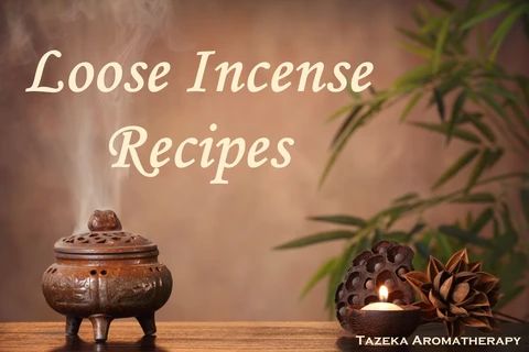 an incense bowl and candle on a table with the words looseness recipes