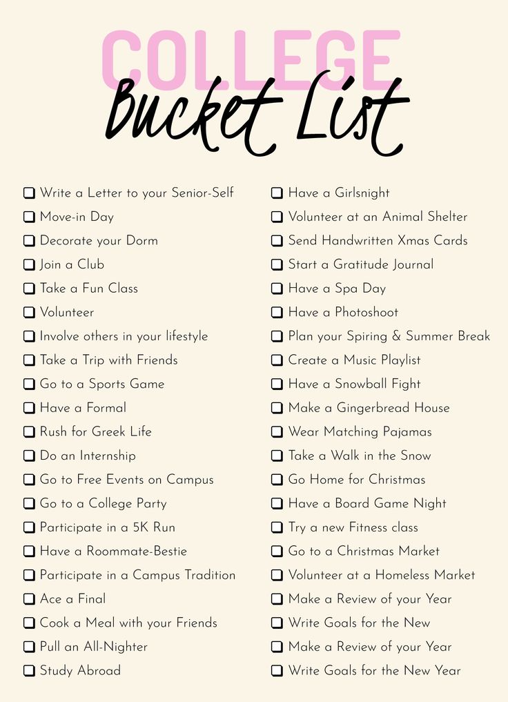 Things To Do In College Bucket Lists, University To Do List, Bucket List Goals, College Bucket List Crazy, 2024 Bucket List Ideas, 2024 Bucket List, University Bucket List, Bucket List College, Life Bucket List Ideas