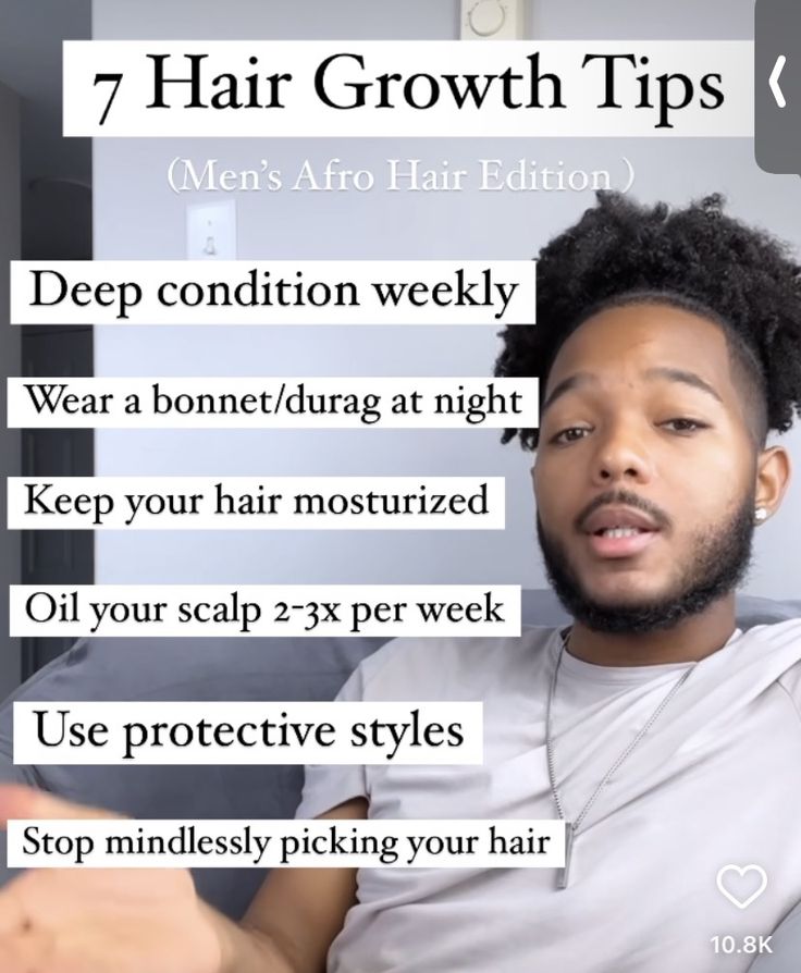 Hair Growth Black Men, How To Grow Your Hair Faster For Men, Hair Growth Tips For Men Black, Male Glow Up Tips, Black Men Natural Hairstyles, Hair Growth Tips For Men, Hair Growth Black Hair, Hair By Hair, Black Haircuts