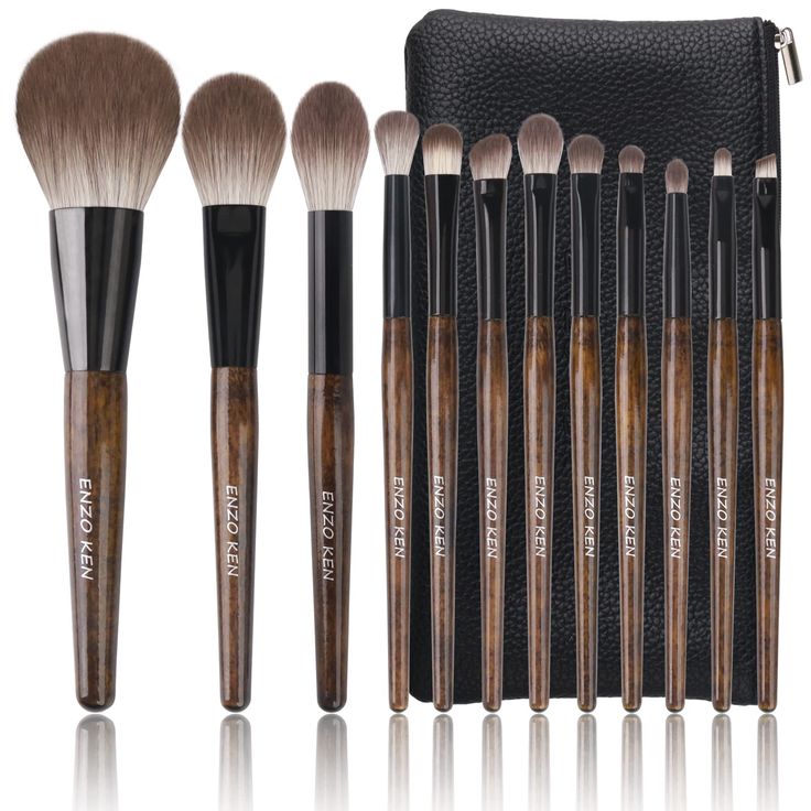 PRICES MAY VARY. ♥【High End Walnut Handle】▬ Feel the Softness, Comfortable to Hold, No Fear of Sweaty Hands, No Slide on Makeup, Fashion and Durable, Walnut Makeup Brushes Set for Cheeks, Nose, Eye, Eyebrow, EyeLiner, Lip. Professional Makeup Brushes Sets ♥【Natural Goat Hair Makeup Brushes Set】▬ Deluxe Quality Hair, Skin-friendly, Soft and Smooth, Big and Fluffy, Easy to Maintain, Premium Animal Hair Makeup Brushes Travel Set Organic, Portable Travel Makeup Brushes ♥【Shiny Aluminum Ferrule】▬ Not Sweaty Hands, Eyeshadow Brush Set, Travel Makeup Brushes, Makeup Brushes Set, Makeup Brush Set Professional, Eye Makeup Brushes, How To Clean Makeup Brushes, Professional Makeup Brushes, Goat Hair