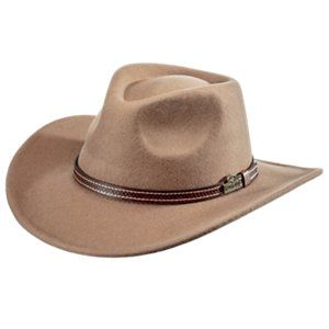 Fitted Western Felt Hat With Flat Bill, Western Felt Hat With Flat Bill, Western Fitted Felt Hat With Flat Bill, Western Style Fitted Hat With Flat Bill, Western Hat Bands For Country Events, Western Flat Bill Hat For Rodeo, Western Style Flat Bill Hat For Rodeo, Classic Fedora With Flat Bill For Rodeo, Classic Flat Bill Fedora For Rodeo