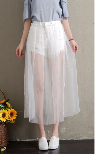 Item Type: Shorts Gender: Women Pant Style: Shorts Skirts Pattern Type: Solid Model Number: CCY Waist Type: High Material: COTTON Decoration: Lace Closure Type: Zipper Fly Fit Type: Loose Material Composition: Net yarn Style: Sweet Year season: Spring 2018 Color classification: White (long term high quality spot) size: S M L XL shorts women: shorts short feminino: shorts for women's jeans short jeans: high waist shorts women shorts: jeans shorts denim shorts: bermuda feminina short feminino cint Spring High Waist Non-stretch Skort, Flowy Skirt With Built-in Shorts For Day Out, High Waist Non-stretch Spring Skort, Flowy Skort With Built-in Shorts For Summer, Spring Vacation Mini Skirt With Built-in Shorts, White Summer Vacation Skirt, Short Length Pleated Skirt, White Non-stretch Skirt For Day Out, White High Waist Mini Skirt