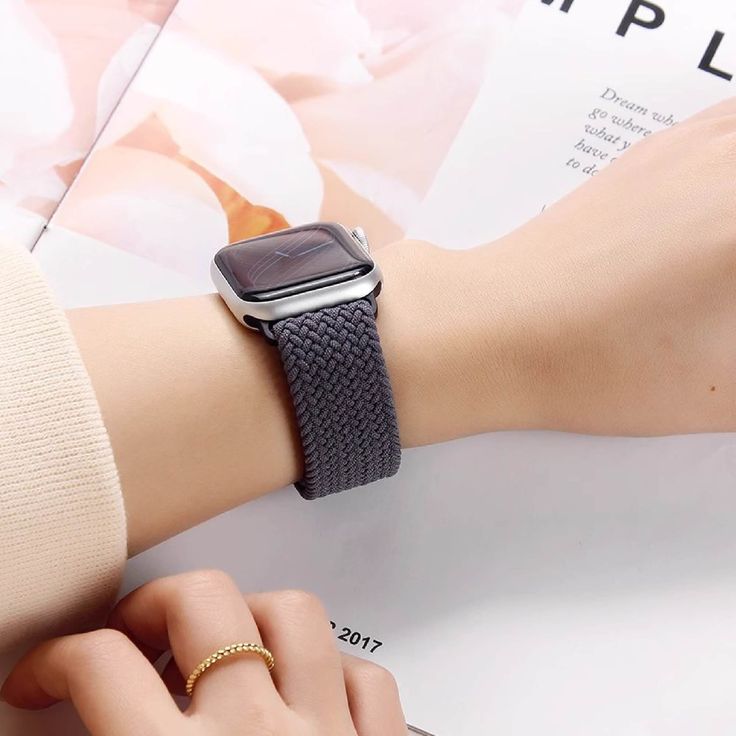 Your Apple Watch has never felt so comfortable! Casual Apple Watch Band With Bracelet Strap, Casual Watches With Adjustable Leather Strap, Casual Bracelet Strap Apple Watch Band For Everyday, Casual Bracelet Strap Watch Bands For Everyday Use, Casual Adjustable Watch Accessories For Everyday, Casual Adjustable Silver Watch Accessories, Casual Blue Watch Accessories, Trendy Blue Watch With Bracelet Strap, Casual Everyday Watch Accessories, Adjustable