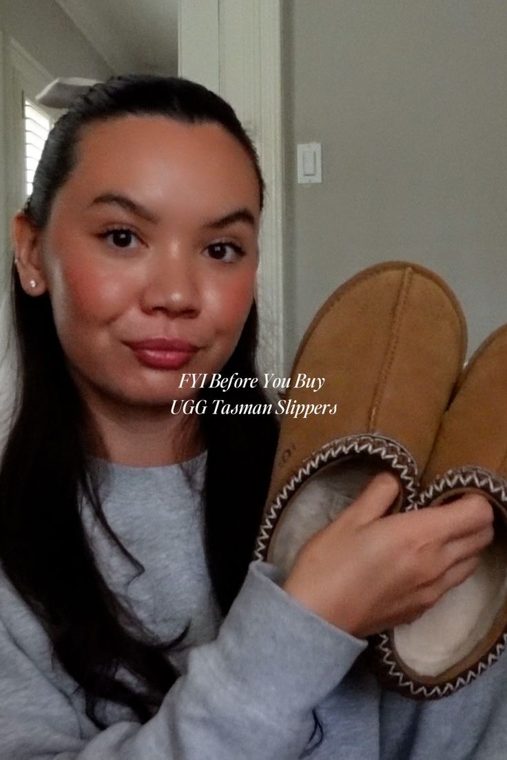 my experience with the viral UGG Tasman Slippers one year into owning them! shop this slippers now! https://rstyle.me/+aSJs2XSzDK36r_NMLQGClg *affiliate* Style With Ugg Tazz, Ugg Tasman Vs Ultra Mini, How To Style Tasman Uggs Outfits, How To Wear Tasman Uggs, Women’s Ugg Slippers Outfit, Ugg Tazz Vs Tasman, What To Wear With Ugg Tasman Slippers, How To Wear Ugg Tasman Slippers, Styling Tasman Uggs