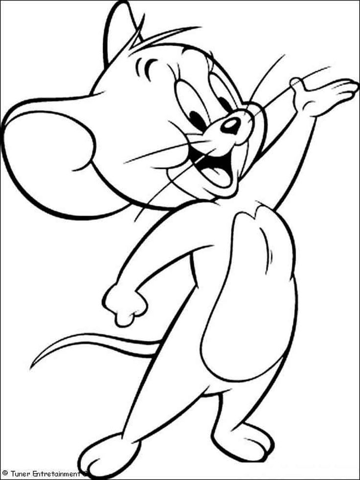 cartoon character from the disney animated movie ratty mouse coloring pages, free to print and color