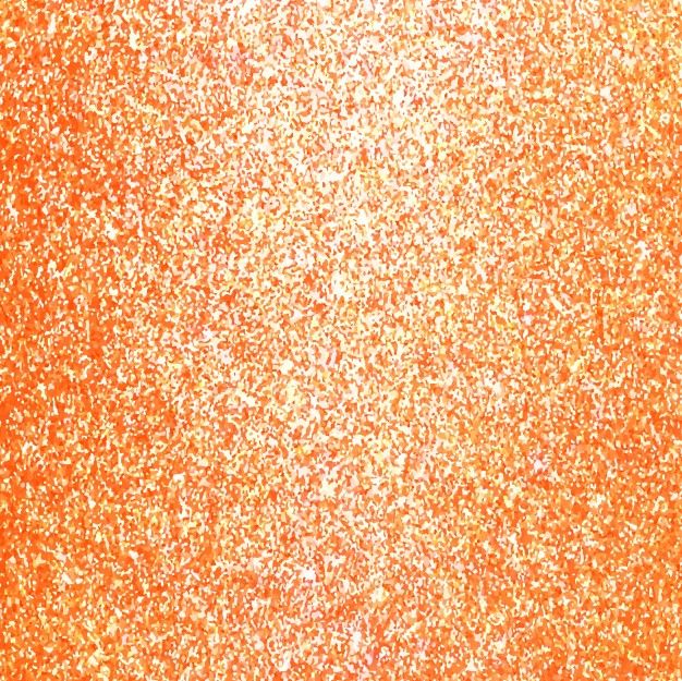 an orange glitter background with lots of small sparkles on the edges and bottom half