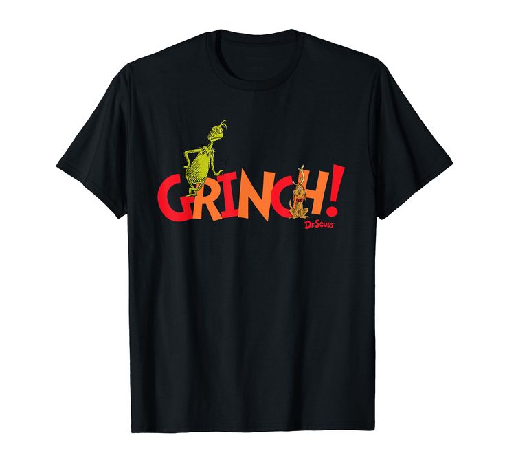 PRICES MAY VARY. Official Dr. Seuss T-shirt Lightweight, Classic fit, Double-needle sleeve and bottom hem Dr Seuss Grinch, Dr Seuss, Christmas Shirt, Grinch, Branded T Shirts, Heathers, Shirt Style, Fashion Branding, Christmas Gifts