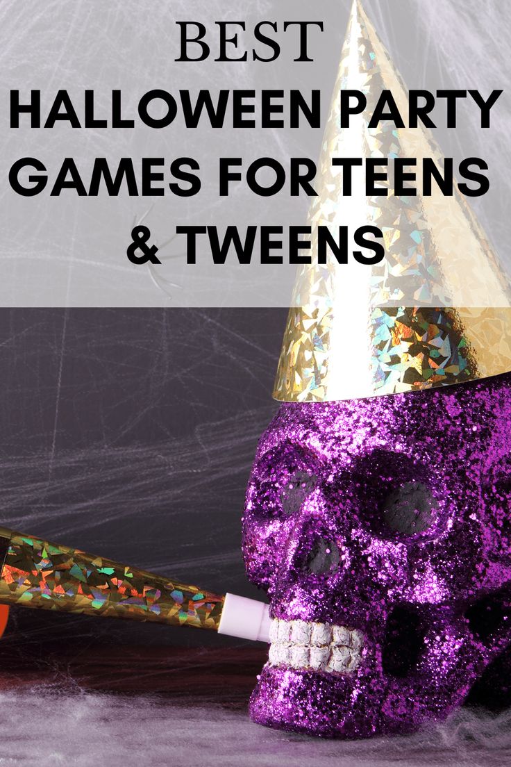 Throwing a Halloween party for your teen or tween? Check out this list of 20+ fun Halloween party games for teens and tweens they will love. Spooky Birthday Party Activities, 18th Birthday Party Ideas Halloween, Halloween Party Crafts For Teens, 10th Birthday Halloween Party, Halloween Birthday Party For Teen Girl, Halloween 10th Birthday Party, Teenage Halloween Party Games, Fifth Grade Halloween Party Ideas, Halloween Games For Groups