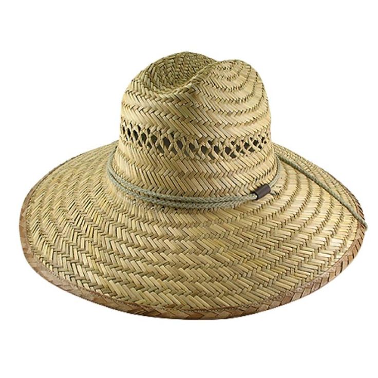 KYLE is a classic straw hat designed with unbeatable function in mind. Featuring a rush straw construction, adjustable chin cord, 5-inch brim and U.V. sun protection, it's the perfect companion for beach days. With an elastic fit and vented crown, KYLE keeps its shape and provides maximum breathability in the Lifeguard Collection. Adjustable Panama Hat For Beach And Warm Weather, Adjustable Panama Hat For Beach In Warm Weather, Adjustable Summer Straw Hat For Warm Weather, Lightweight Natural Straw Hat For Vacation, Natural Lightweight Straw Hat For Vacation, Adjustable Fit Brimmed Straw Hat For Summer, Adjustable Fit Sun Hat With Curved Brim For Beach, Adjustable Fit Summer Fedora Straw Hat, Adjustable Straw Hat For Warm Weather Outdoor