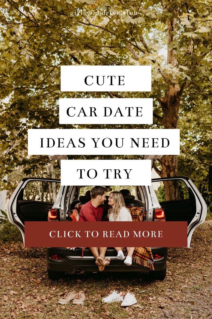 two people sitting in the back of a car with text overlaying it that says cute