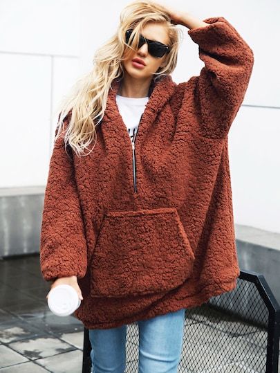 Teddy Hoodie Outfit, Teddy Hoodie, Kawaii Sweatshirt, Hoodie Vest, Hoodie Outfit, Oversized Hoodie, Women's Coats & Jackets, Casual Hoodie, Sweater Coats