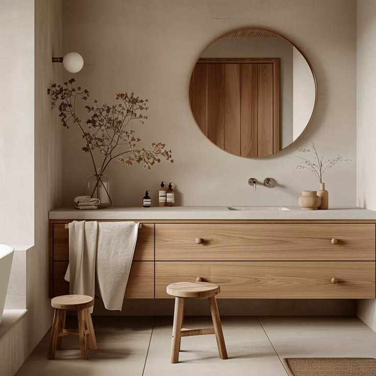 Scandinavian Primary Bathroom, Scandi Small Bathroom, Scandinavian Powder Room Ideas, Scandi Bathroom Scandinavian Style, Scandinavian Washroom, Norwegian Bathroom, Scandi Bathroom Ideas, Wc Design Ideas, Tan And White Bathroom