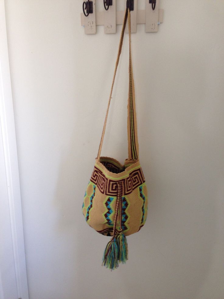 The Wayuu Mochila are made by Indigenous from Colombia, each design is unique and tell a story through the bag's color, patterns and shape. Tell A Story, Sling Bags, Cross Body Handbags, Color Patterns, Purses And Handbags, Labour Day, Accessory Gift, Electronic Accessories, Paper Party Supplies