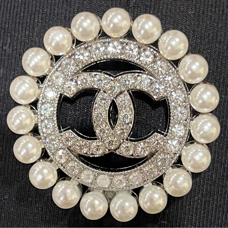 Reposhing This Item I Purchased From @Marakiboutique. Loved It, But Ready To Rotate For Something New. Questions? Leave A Comment Below! Designer White Brooches For Wedding, Designer White Wedding Brooches, Pearl Crystal, Leave A Comment, Something New, Brooches, Tattoo Ideas, Vintage Jewelry, Women Jewelry