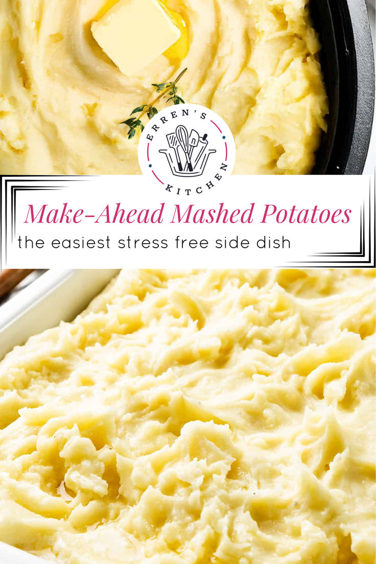 These Make-Ahead Mashed Potatoes are smooth, creamy, and buttery with a rich flavor that comes from using Yukon Gold potatoes and real butter. They make any meal special, without the last-minute rush. Prepare them in advance and simply reheat before serving! Easy, delicious, and time-saving. Perfect Thanksgiving side dish!
Head to errenskitchen.com for easy, delicious, and even quick recipes for breakfast, lunch, dinner, and desserts! Make Ahead Mashed Potatoes, British Desserts, Gold Potatoes, Yukon Gold, Perfect Thanksgiving, Thanksgiving Side, Thanksgiving Side Dishes, Recipe Steps, Food Words