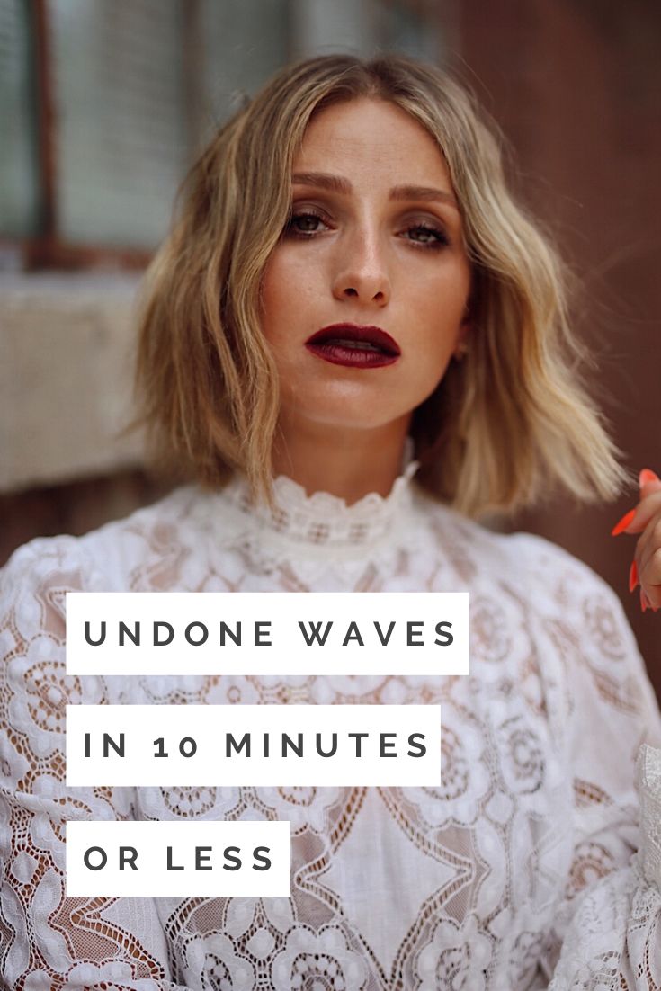 Light Wave Short Hair, Undone Waves Long Hair, S Waves Short Hair, Large Waves Short Hair, Bent Waves Hair, Undone Waves Tutorial, Modern Waves Hair, Waved Bob Hairstyles, Bob Waves Tutorial