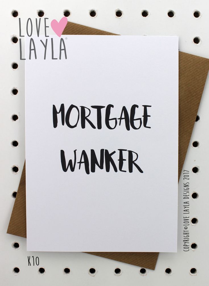 a card with the words marriage wanker written on it