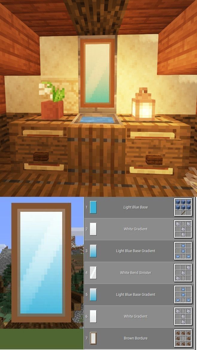 an image of a room in minecraft