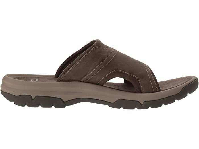 Teva Langdon Slide | Zappos.com Lightweight Synthetic Sandals With Gel Cushioning, Brown Slip-on Sport Sandals With Arch Support, Casual Slides With Ortholite Insole For Outdoor, Casual Outdoor Slides With Ortholite Insole, Comfortable Sport Sandals With Arch Support, Summer Slides With Cushioned Footbed For Outdoor, Summer Outdoor Slides With Cushioned Footbed, Vacation Slip-on Sandals With Gel Cushioning, Casual Open Toe Flip Flops With Gel Cushioning