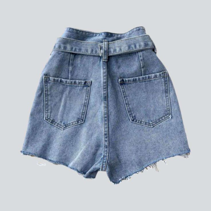 Introducing the 2023 Summer Collection's crystal fringe pocket denim shorts a trendy take on the iconic Y2K style! Step back in time and make a statement with this high-waist. skinny fit. embellished denim shorts.Why You'll Love It Y2K Style: Immerse yourself in the millennium's iconic fashion scene with this denim shorts. a symbol of youthful exuberance and chic sophistication. High-Waist: A timelessly flattering fit. perfect for any body type. Skinny Fit: Show off your curves while feeling rel Trendy Short Jean Shorts With Belt Loops, Trendy Cutoff Shorts With Belt Loops, Casual Mini Shorts With Belt Loops, Trendy Mini Length Bottoms With Belt Loops, Casual Mini Length Shorts With Belt Loops, Chic Cutoff Shorts With Belt Loops, Trendy High-waisted Jean Shorts With Belt Loops, Trendy Mid-rise Shorts With Belt Loops, High Waist Denim Skirt With Belt Loops For Summer