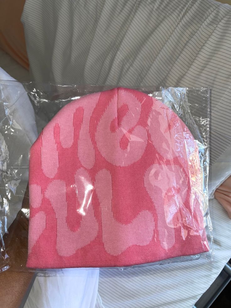 Mrs Culpa Beanie, Mega Culpa Beanie, Pink Mea Culpa Beanie Outfit, Mia Culpa Beanie, Mea Culpa Beanie Outfit, Mea Gulps Beanie, Pink Beanie Aesthetic, Pink Beanie Outfit, Mea Culpa Beanie Pink