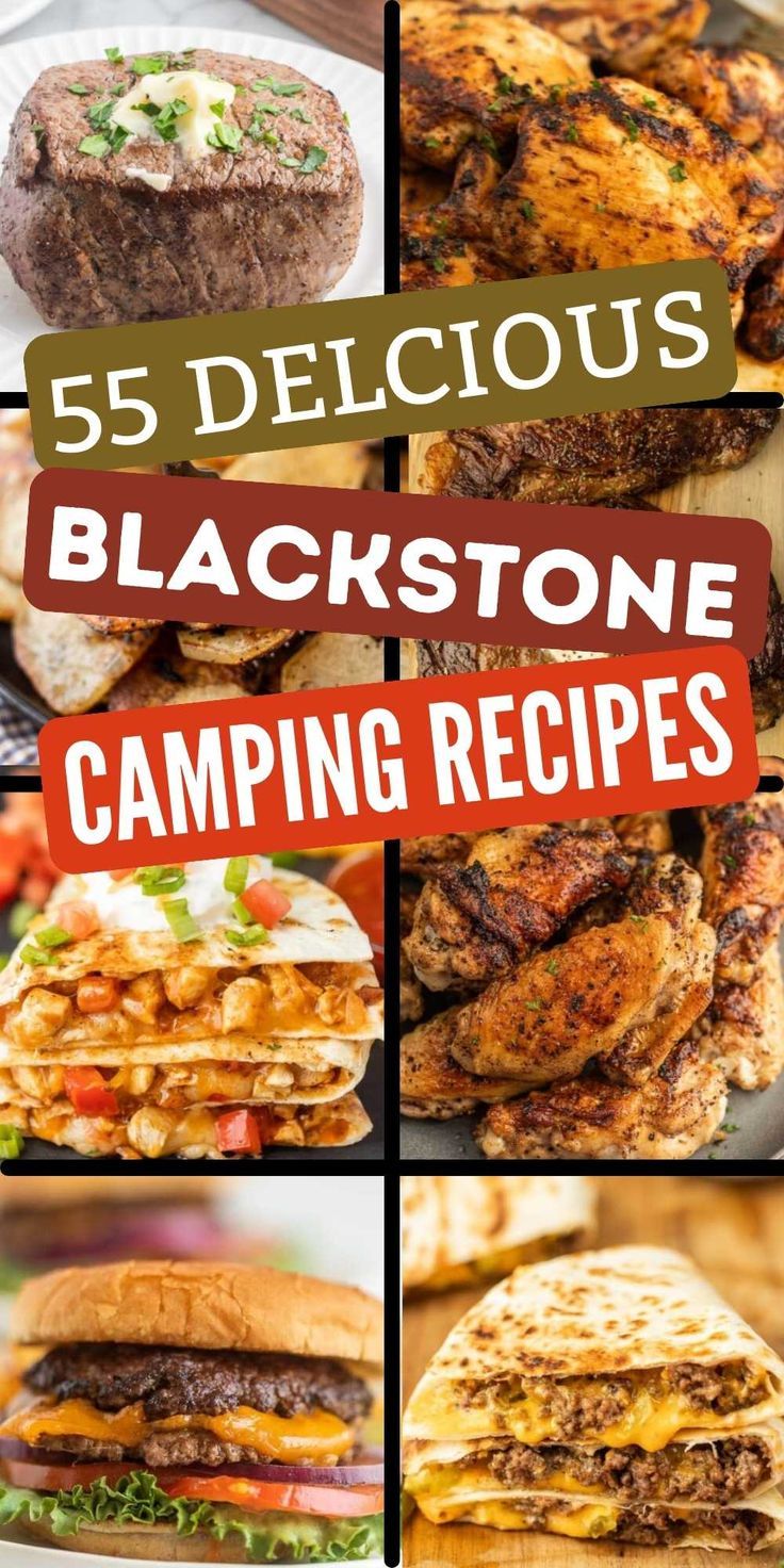 the top five delicious blackstone camping recipes