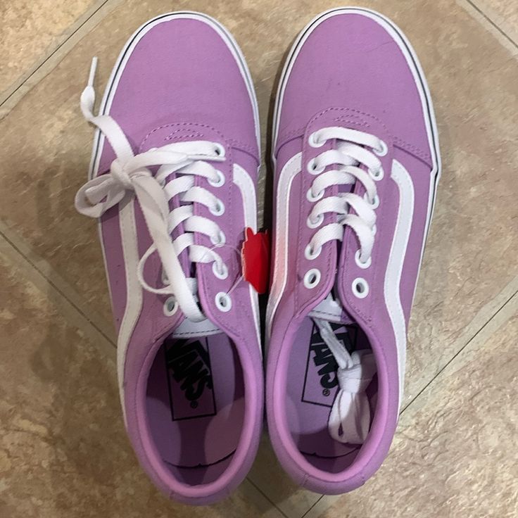 Nwt 8.5 Purple Vans Purple Vans, Purple Sneakers, Women's Vans, Womens Vans, Vans Shoes, Color Purple, Sneakers, Purple, Women Shopping