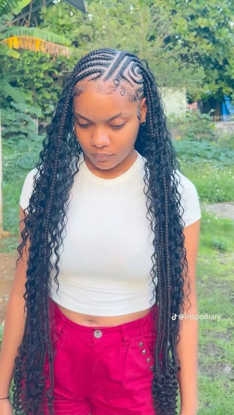 Braided Cornrows, Hair Braid Patterns, Lemonade Braids Hairstyles, Cornrows Braids For Black Women, Braided Hairstyles For Black Women Cornrows, Feed In Braids Hairstyles, Box Braids Hairstyles For Black Women, Cute Braided Hairstyles, Hairstyle Inspo