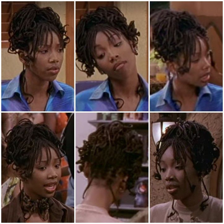 Moesha Curly Braids, Moesha Hairstyles Braids, Brandy Hairstyles 90s, Moesha Hair, Brandy Braids 90s, Moesha Braids Hairstyles, Moesha Braids 90s Style, Moesha Aesthetic, Brandy Hairstyles