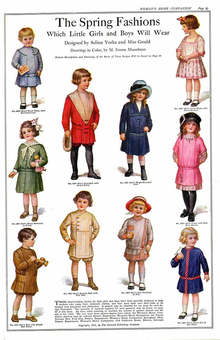 1912 Victorian Children's Clothing, Fashion 1910, Victorian Era Fashion, Vintage Childrens Clothing, 1910s Fashion, History For Kids, Victorian Clothing, Flapper Style, Popular Outfits