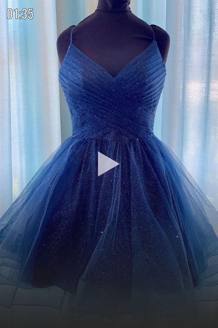 Navy Blue Homecoming Dress, Hoco Dresses Green, Hoco Dresses Blue, Blue Homecoming Dress, Mode Ab 50, Hoco Dresses Pink, Tulle Straps, Hoco Dresses Long, Layers Short