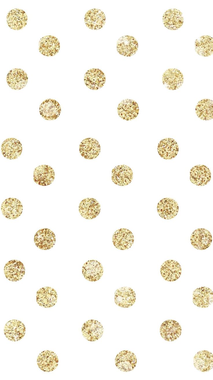 gold glitter dots on a white background