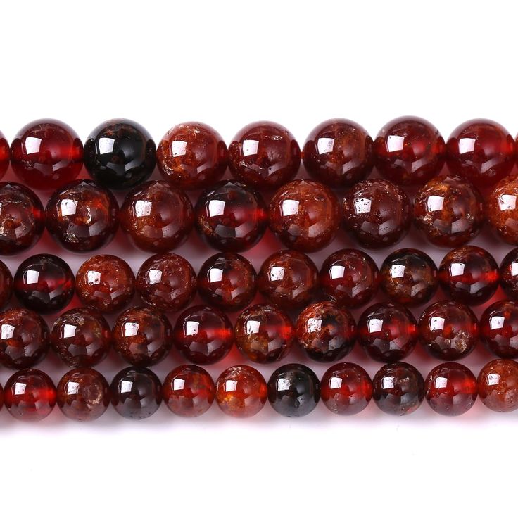 PRICES MAY VARY. 【Material】: Genuine Natural Orange Garnet Gemstones ,Round Loose Stone Beads,Energy Stone Healing Power,Help activate the mind 【High-quality Gems】: round beads with highly polished, smooth, shiny surfaces, Excellent Polishing. 【Effect】Real Smooth Natural Round Stone Beads,Natural Color. Natural stone beads can help you balance your mood and relax yourself. Good for your physical and mental health.It is said that gems will help relieve stress, which helps a person to improve his Luxury Elegant Amber Beads, Gems, And Cabochons, Bead Curtain, Power Bracelet, Beaded Curtains, Stone Healing, Necklace Accessories, Energy Stones, Amber Beads, Healing Power