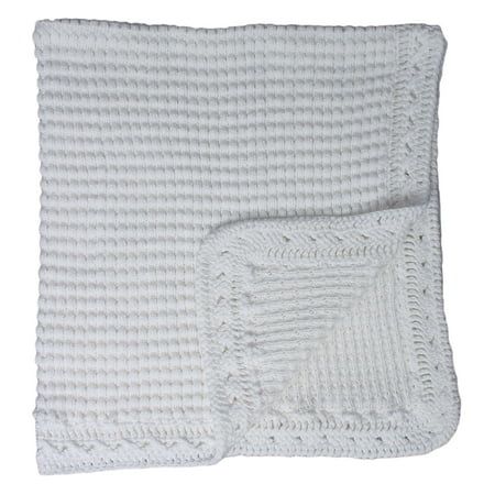 Fancy Pure White Baby Christening Shawls/Blankets Made from Soft Cotton. Three Featured Designs: Bubble: Front has bumpy hand crochet bubble design, back is smooth and soft. Features an elegant scalloped edge. Made from 100% Cotton. Measurements: 34 x 30 Inches. Ripple: Front has wavy hand crochet ripple design, back is flat, smooth, and soft. Features an elegant crochet edge. Made from 100% Cotton. Measurements: 39 x 22 Inches. Cable Knit:Features a classic cable pattern. Made from ultra soft a Do Rag, Bandana Bow, Cotton Shawl, Baby Christening, Ribbon Hair Bows, White Hand, Receiving Blankets, Minky Blanket, Crochet Edging