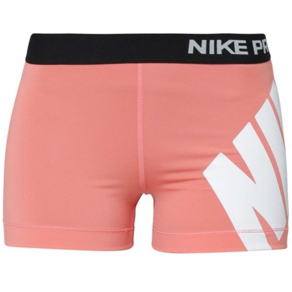 Nike Performance PRO 3" Tights koral/weiß ($26) ❤ liked on Polyvore Volleyball Things, Volleyball Equipment, Nike Spandex Shorts, Workout Clothes Nike, Volleyball Practice, Nike Spandex, Nike Activewear, Activewear Shorts, Pants Nike