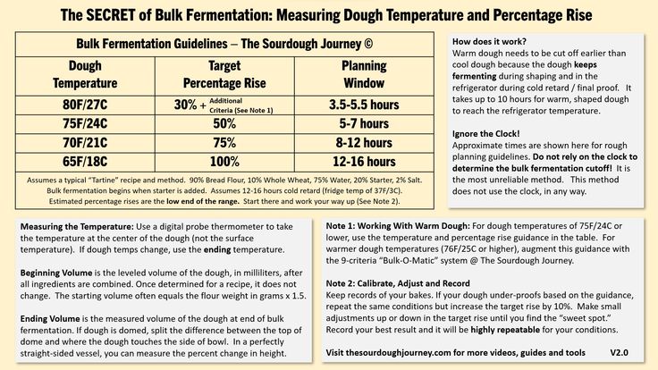 the secret of pink fermentation measuring temperature and percentage rise