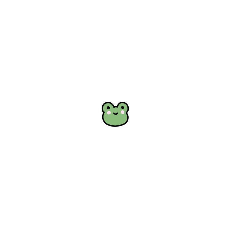 an image of a green frog on a white background