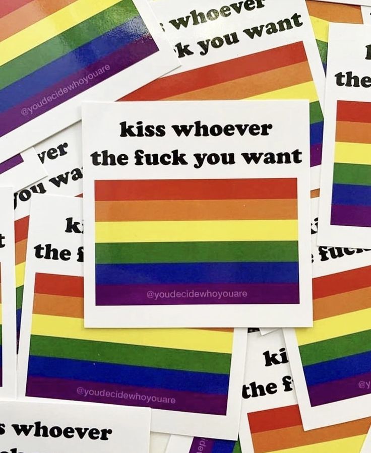 Pride Stickers, A Stand, Pride Flag, Pride Month, Take A, Kiss, Flag, Rainbow