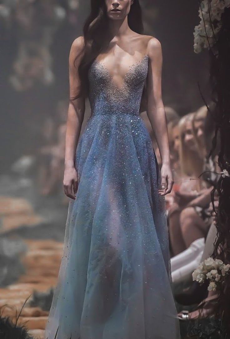 Fae Dress, Sparkly Gown, Once Upon A Dream, Paolo Sebastian, Ethereal Dress, Court Dresses, Dress Aesthetic, Fantasy Dress, Fairy Dress