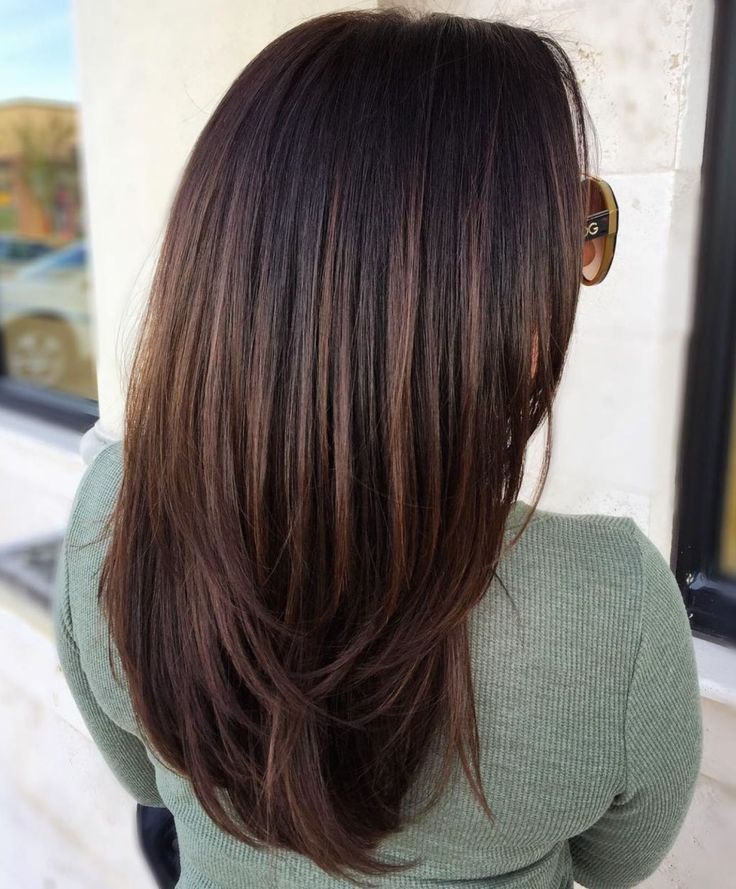 Black Hair with Dark Chocolate Balayage Chocolate Balayage, Chocolate Brown Hair Color Ideas, Black Hair Ombre, Dark Chocolate Brown Hair, Brown Hair Color Ideas, Brown Hair Shades, Black Hair Balayage, Chocolate Brown Hair Color, Hair Color Chocolate