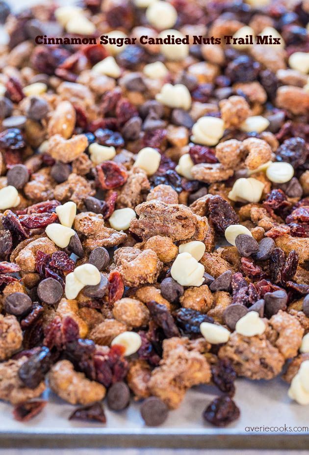 a close up of a tray of food with nuts and raisins